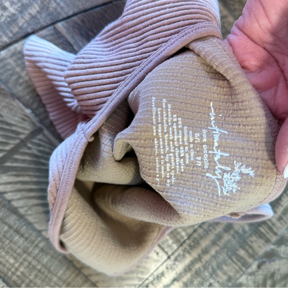 Free People Intimately Ribbed Blush Camisole, Sz ES/Small - Picture 5 of 5